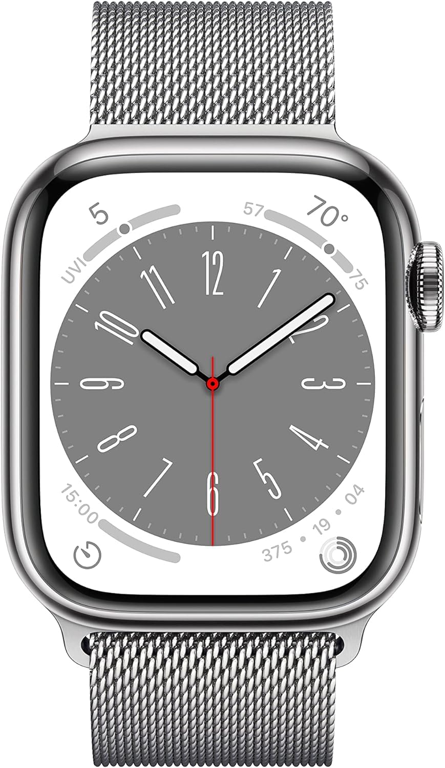 Amazon.com: Apple Watch Series 8 [GPS + Cellular, 41mm] - Silver
