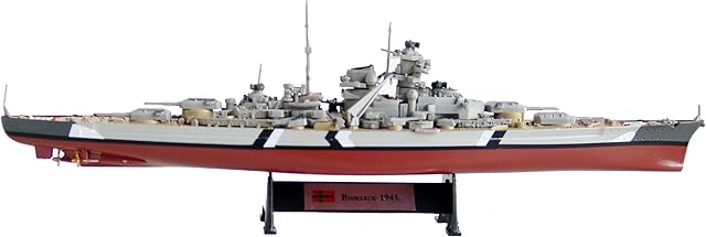 Bismarck 1941 - 1:1000 Ship Model (Amercom ST-1)