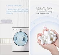 Vista 5 de Saco de dormir para bebé manta de algodón de doble capa Primavera Otoño