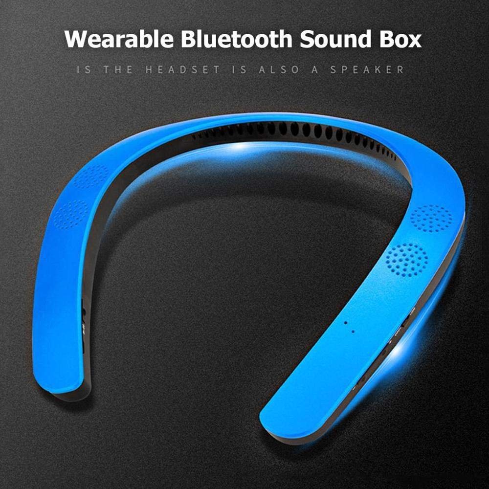 5.0 Poręczny pałąk na kark Bezprzewodowe słuchawki stereo douszne Osobisty głośnik Głośnik Bluetooth Odtwarzacz MP3 Zestaw słuchawkowy Double the comfort