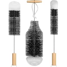 Bottle Brush   Pack of 3 Bottle Cleaners for Glass Bottles, 1L Soda Bottles, Glass Jugs, Canteens and Baby Bottles