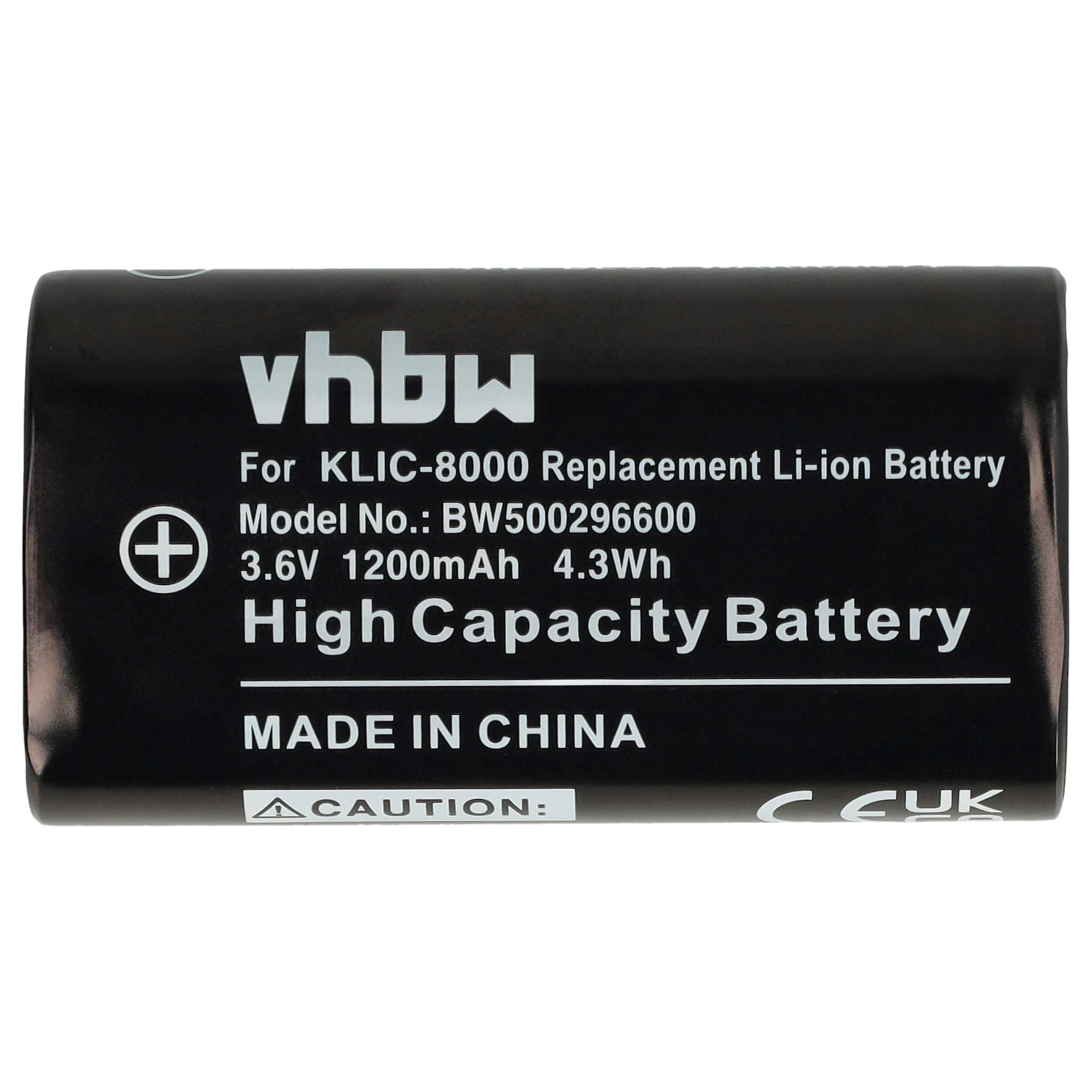 Batteria per Ricoh Caplio 400G Wide | T6 Power 1800mAh 3.7V Li-Ion