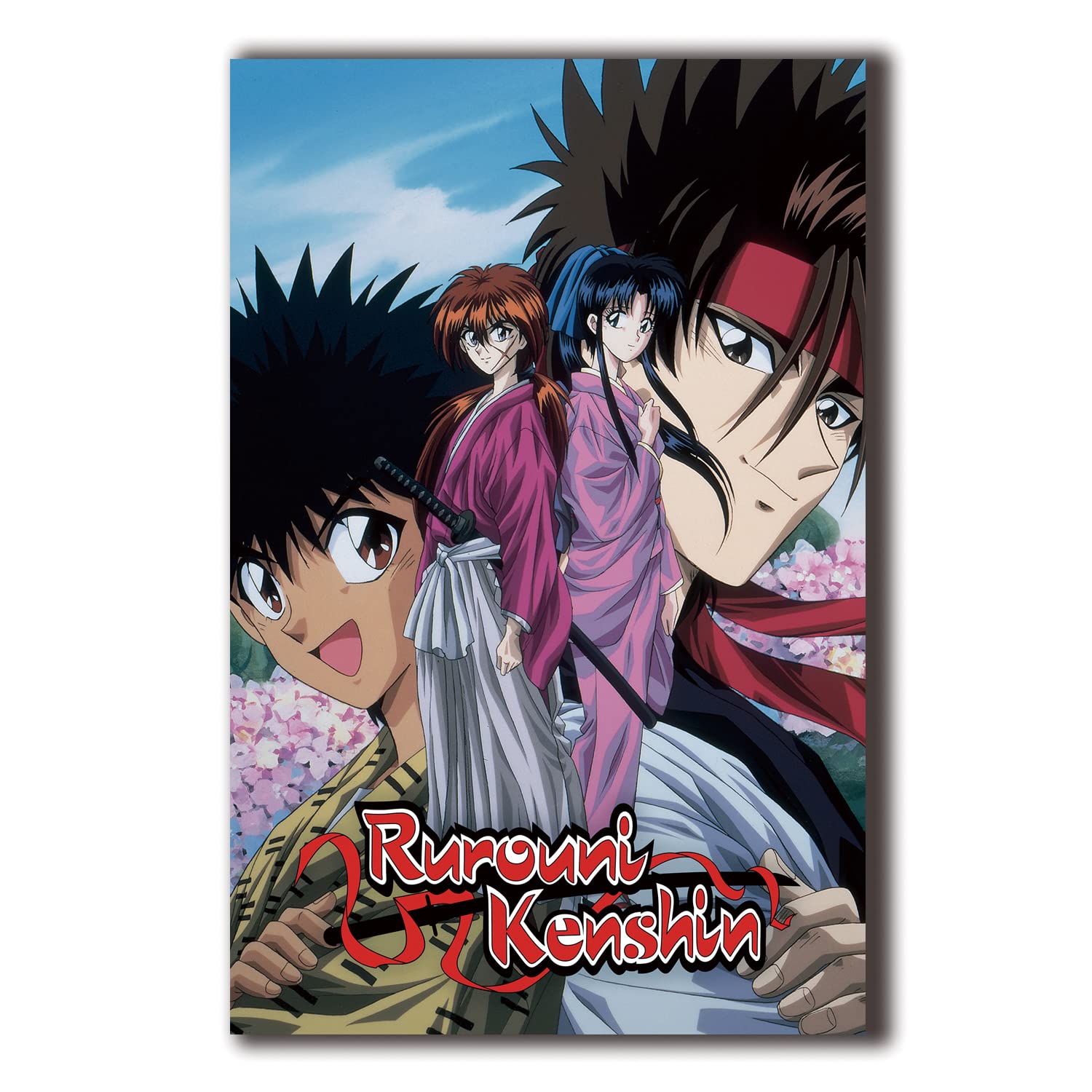 Rurouni Kenshin ملصقات 11x17 بوصة - فكرة هدية رائعة غير مؤطرة! (28 × 43 سم) عمل فني مذهل على قماش!