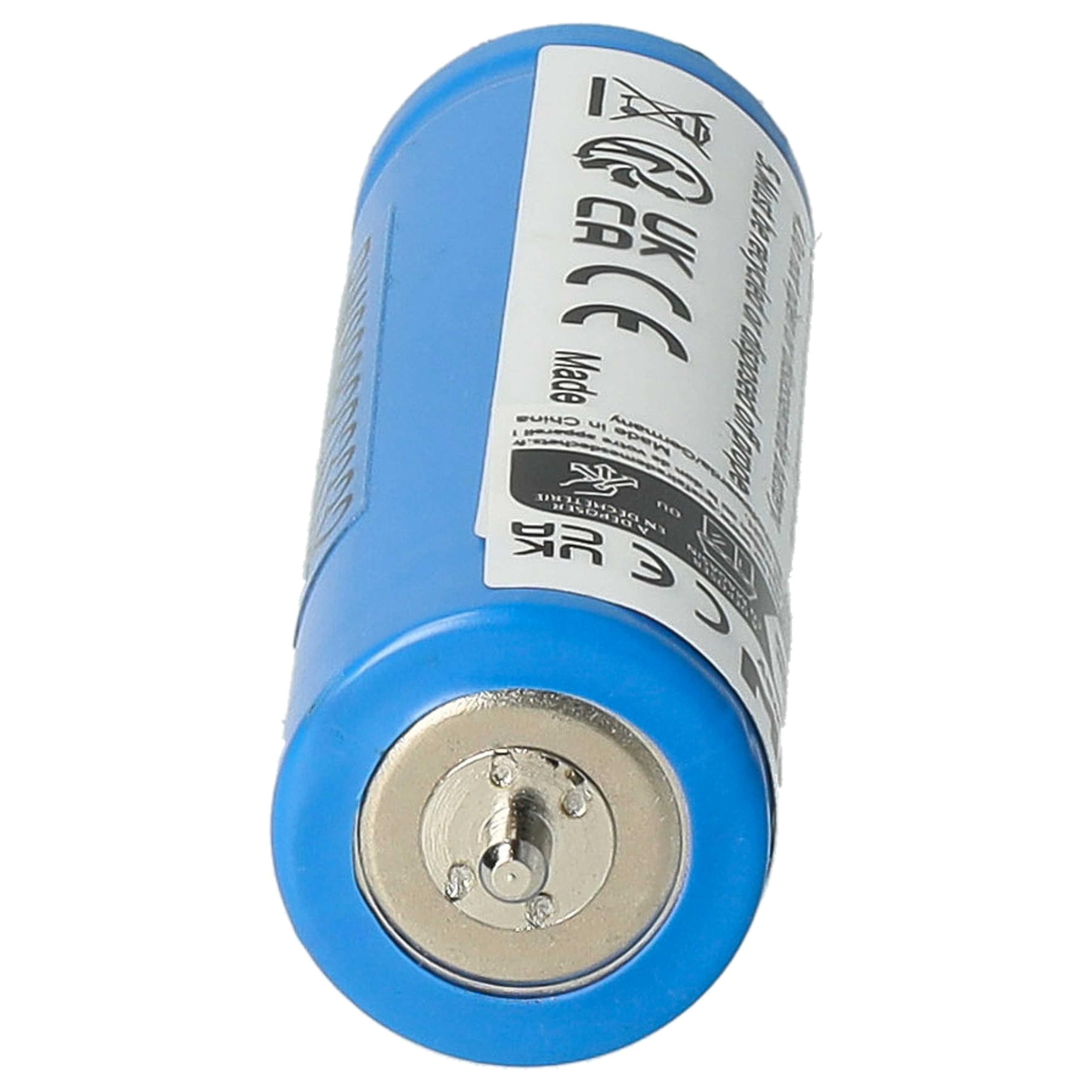 vhbw Batería Compatible con Panasonic ER-GP80, ER-GK40-S, ES205, ES2064, ERGP80 afeitadora, cortadora de Pelo (680 mAh, 3,6 V, Li-Ion)