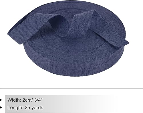 Vista 11 de PATIKIL Cinta de sarga de algodón de 3/4 pulgadas, 10 yardas, cinta de encuadernación al bies, cinta de espiga para costura, envoltura de regalos