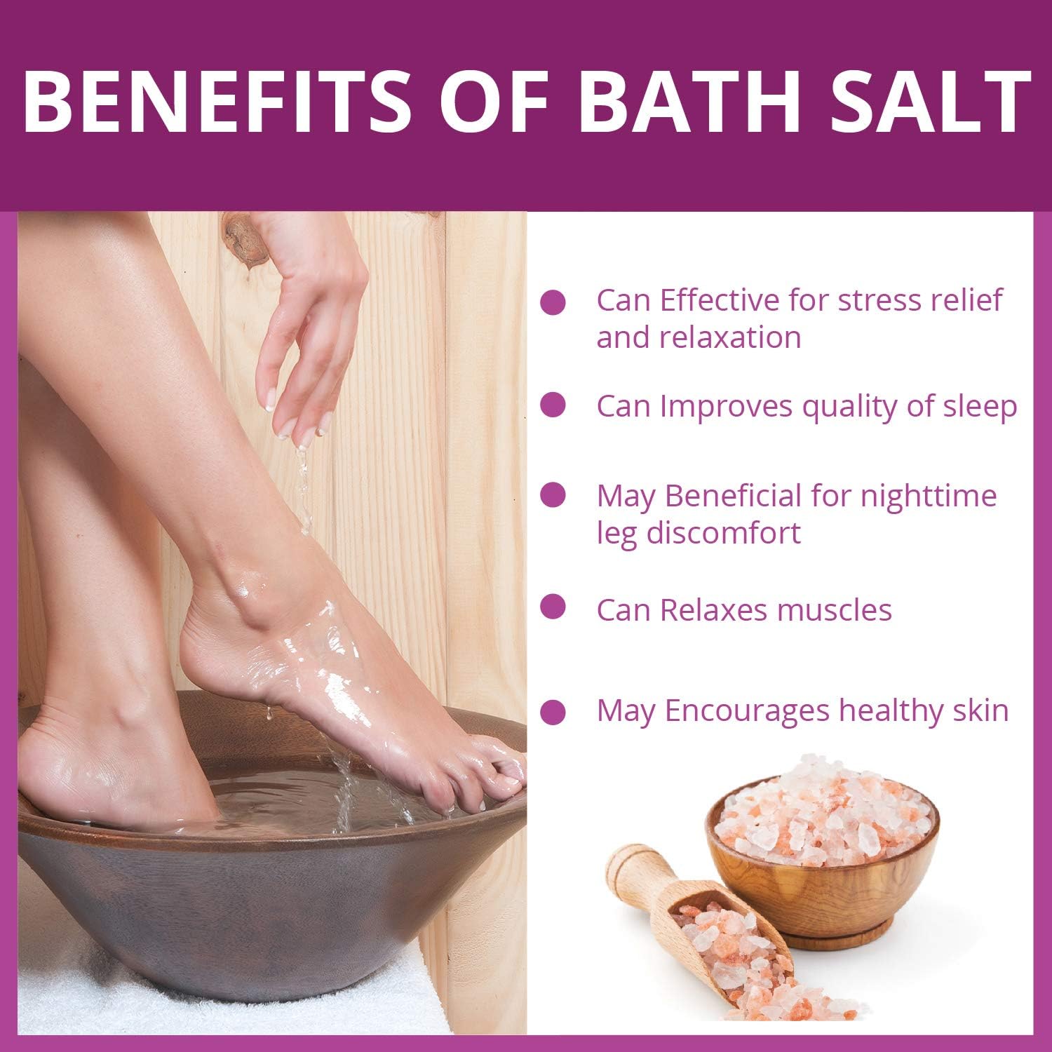 Natural Solution Himalayan Bath Salt Bag,Soften & Moisturize Your Skin,Bath for Therapy - 1 lbs