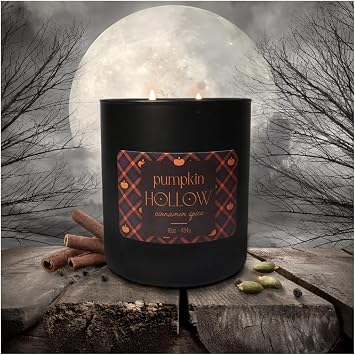 Colonial Candle Halloween Scented Candle, Pumpkin Hollow