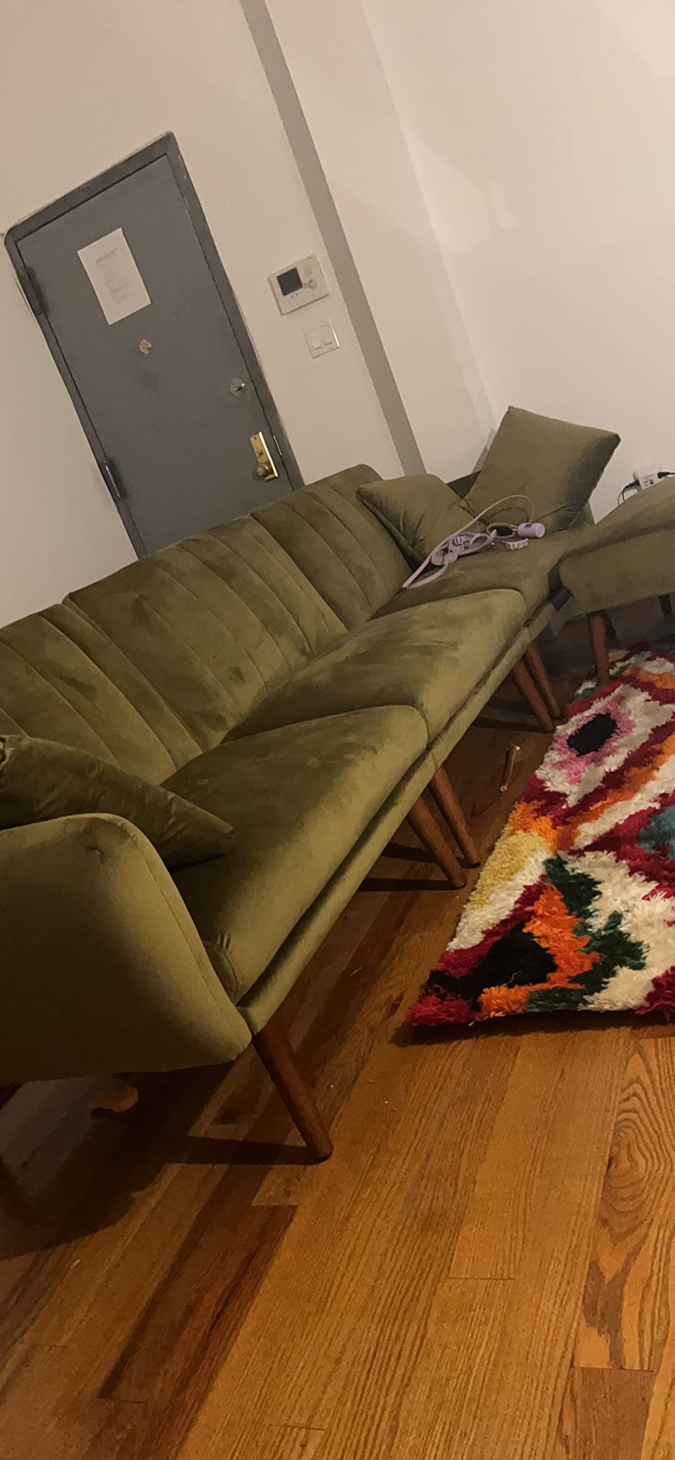 51/mo Finance NOBLEMOOD Sleeper Sectional Sofa Bed for Living Room