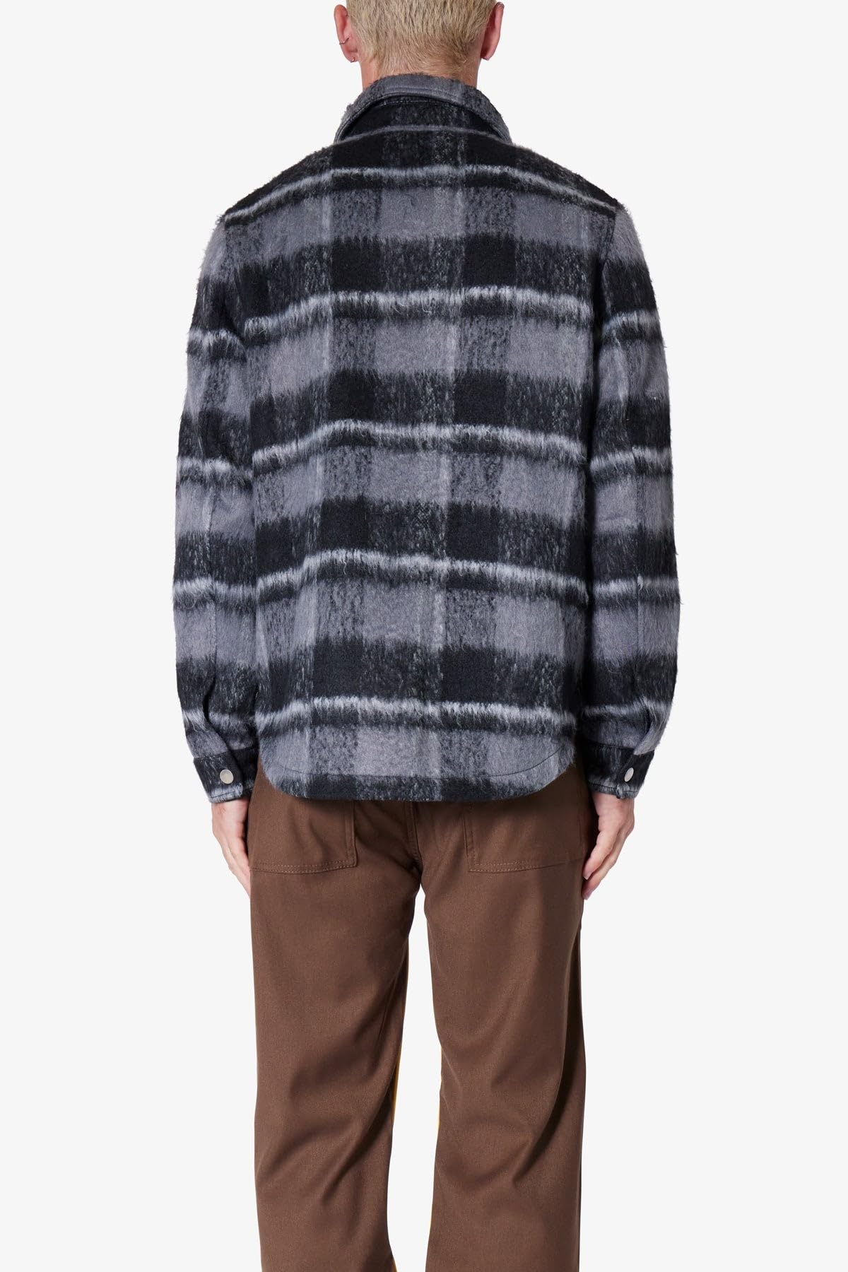 mnml Men's Brushed Flannel Jacket