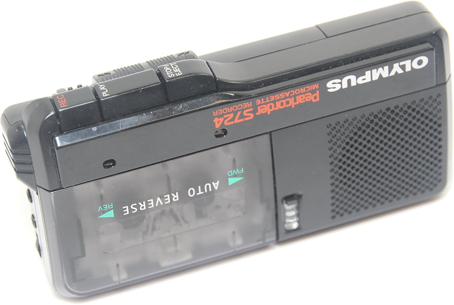 Olympus Pearlcorder S724 Auto Reverse Micro Cassette Recorder