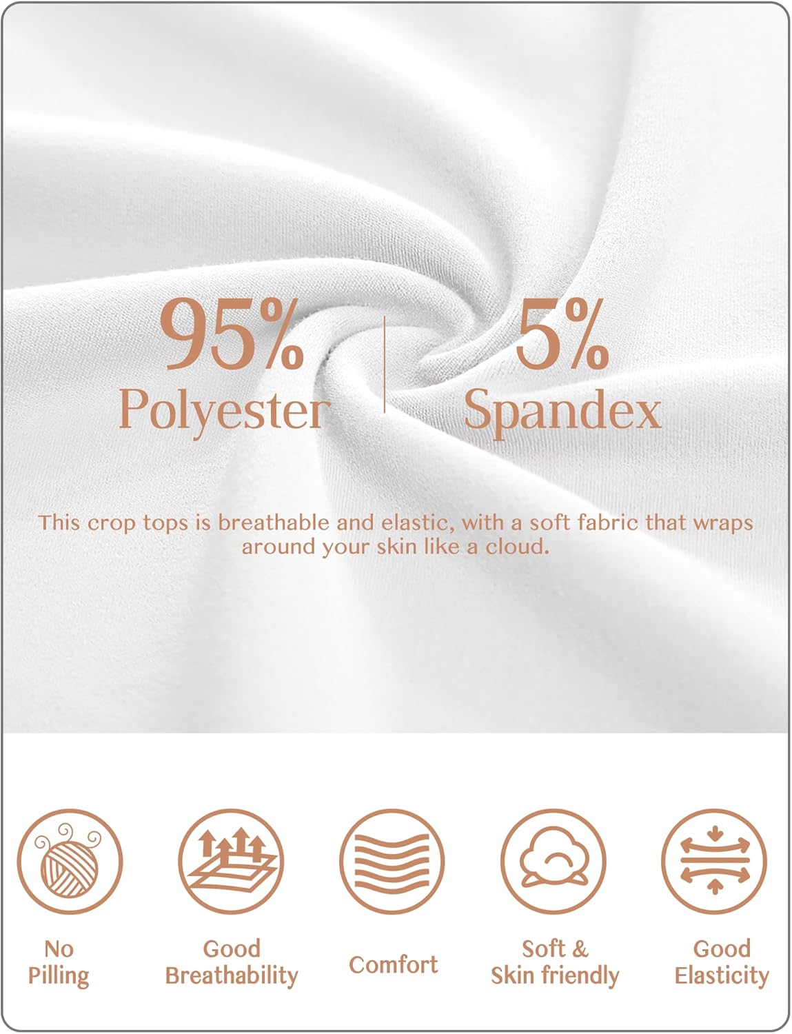 2 Piece Women's Square Neck Short Sleeve Crop Top Y2K Shirt Slim Fitted Casual Base Layer Workout Shirt Going Out Tops - Image 6