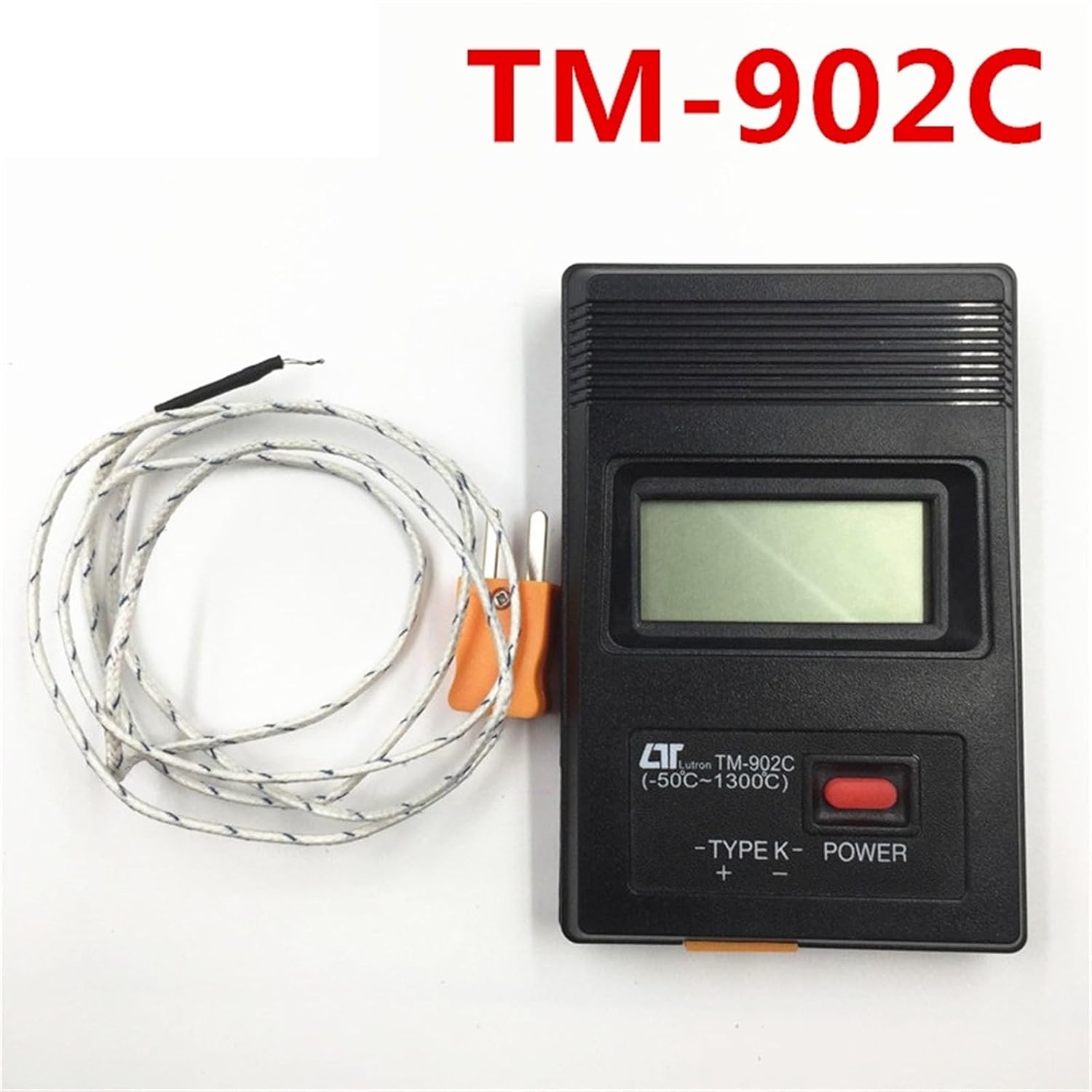 TM-902C Black K Type Digital LCD Temperature Detector Thermometer Industrial Thermodetector Meter