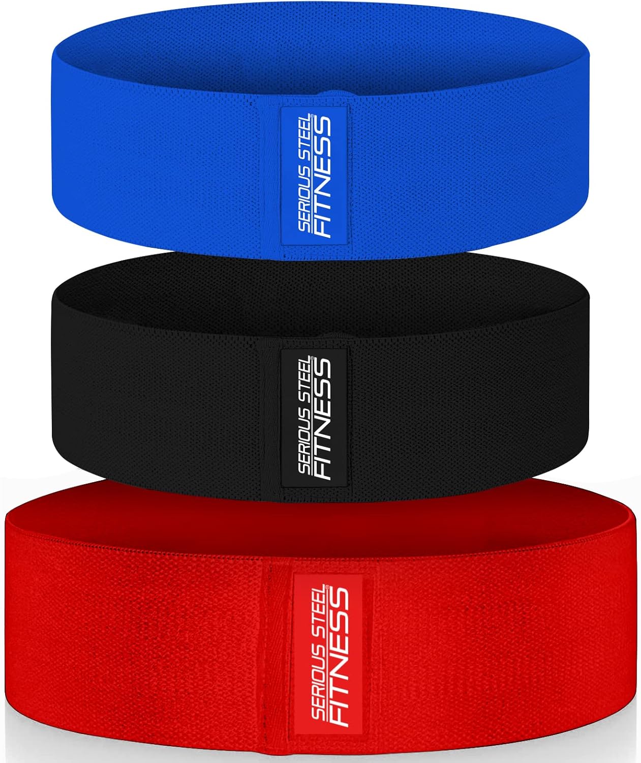 Serious Steel Fitness Hip and Glute Activation Band | Squat & Deadlift Warm-up Band for HIPS and Glutes