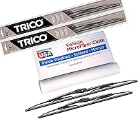 Vista 87 de WiperBladesUSA Juego de limpiaparabrisas compatible con Toyota Corolla 2013 (juego de 2) limpiaparabrisas