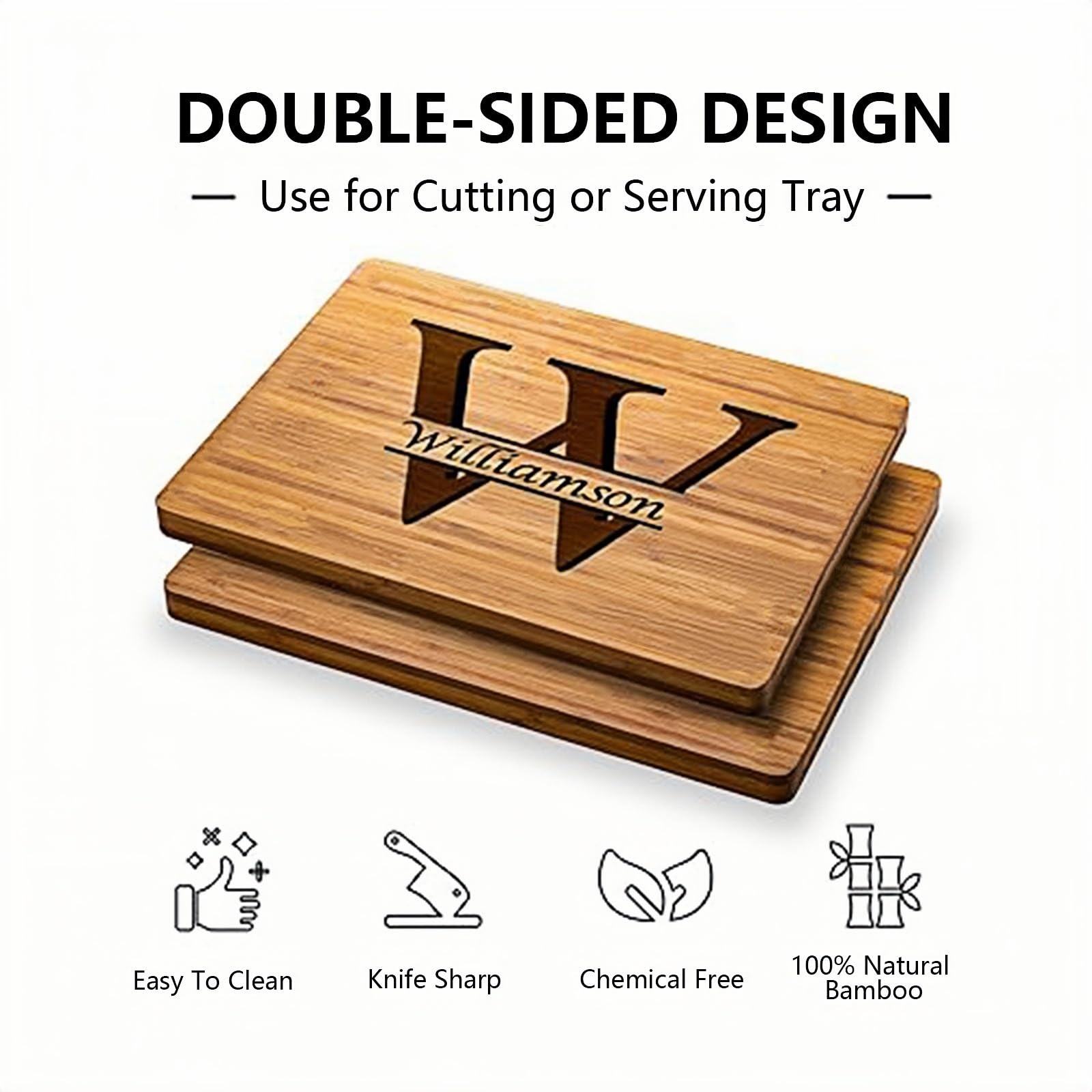 Tablas Cortar Personalizadas Para Parejas – Regalo Grabado de Boda, Aniversario O Inauguración – Regalo de Cocina Para Familia – Ideal Para Amantes de la Parrilla y la Cocina