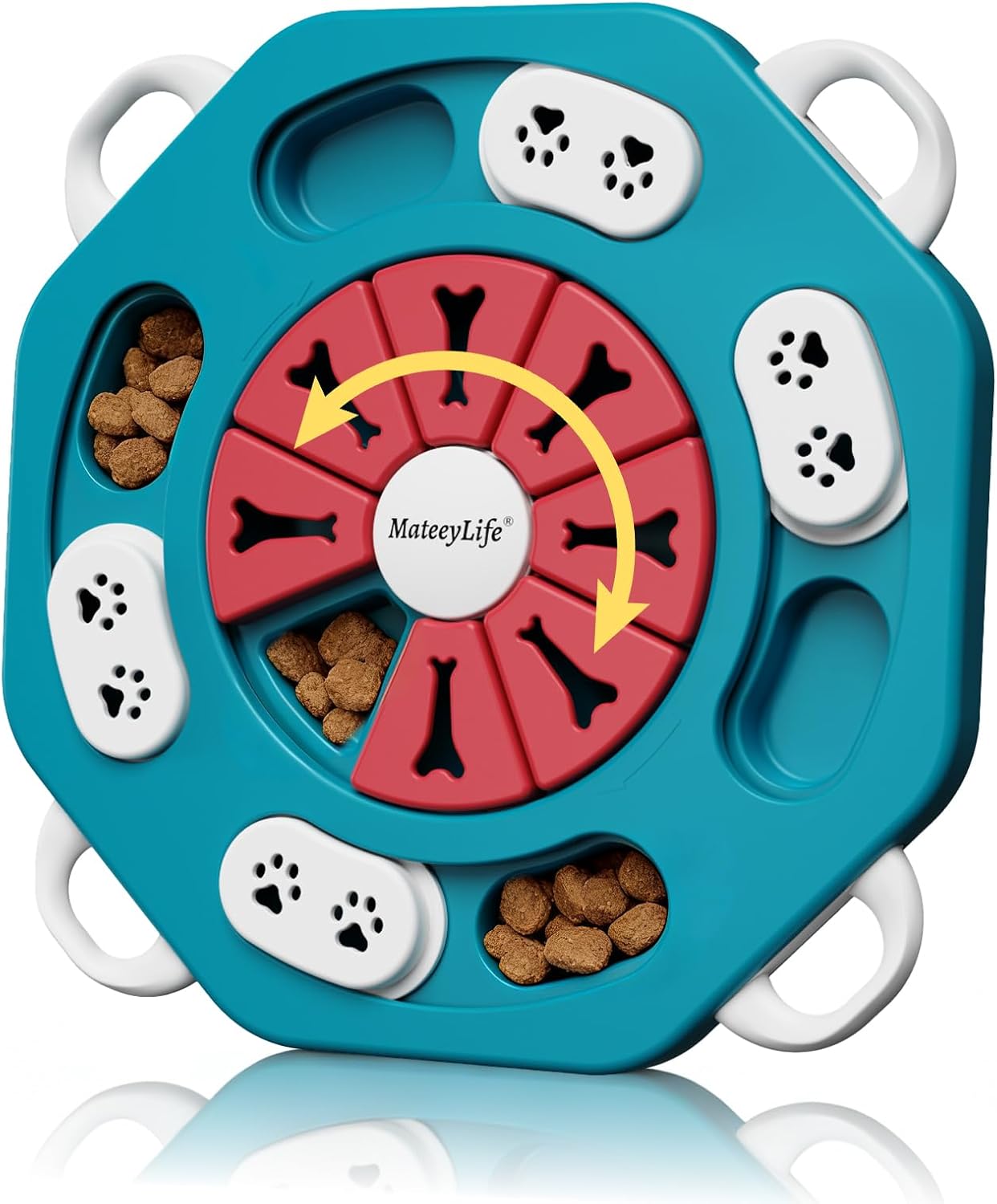 MateeyLife Dog Puzzle Toy for Smart Dogs, Puppy Enrichment Toys (L1, Blue)