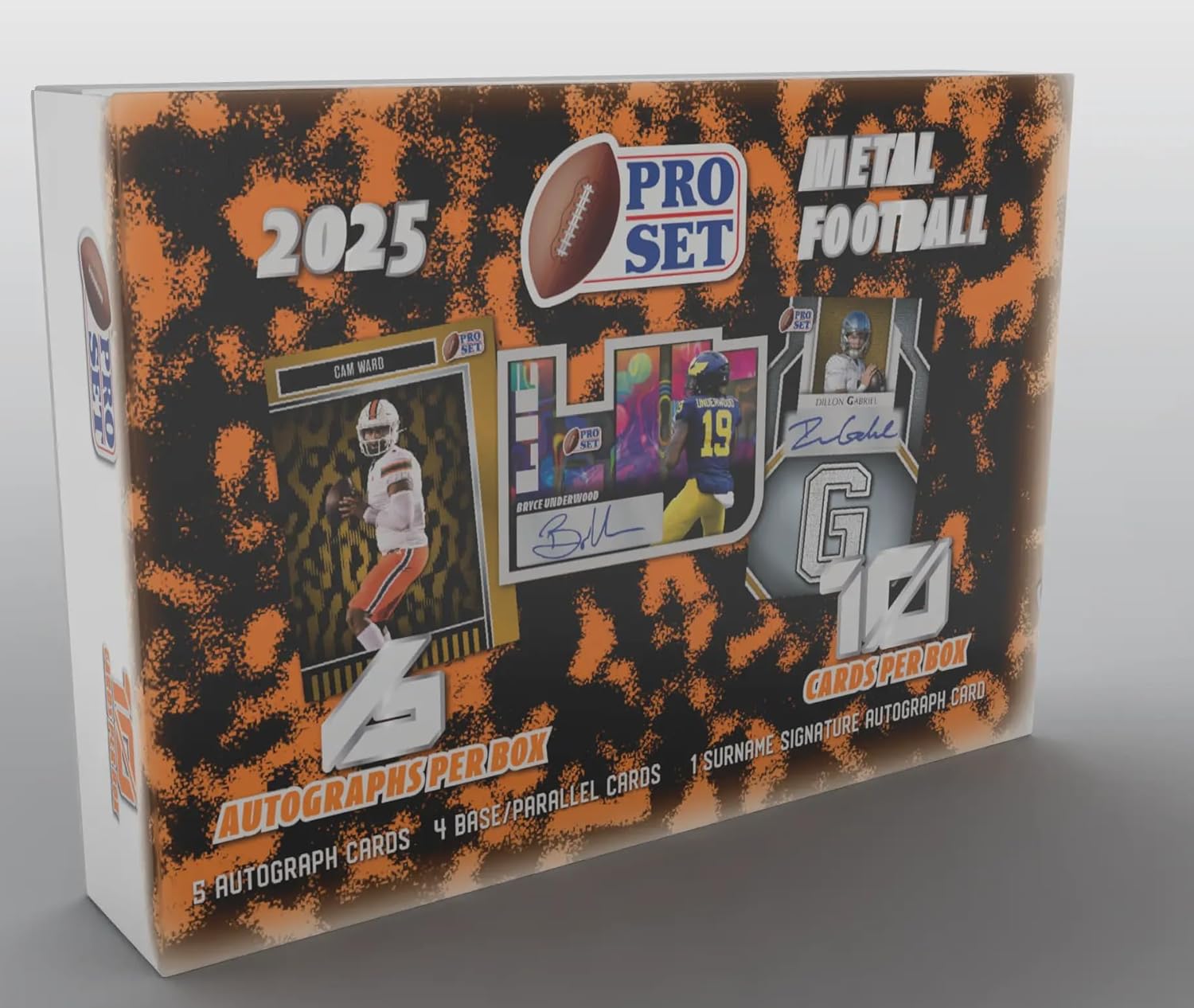 Leaf Pro Set Metal Football Hobby Box 2025