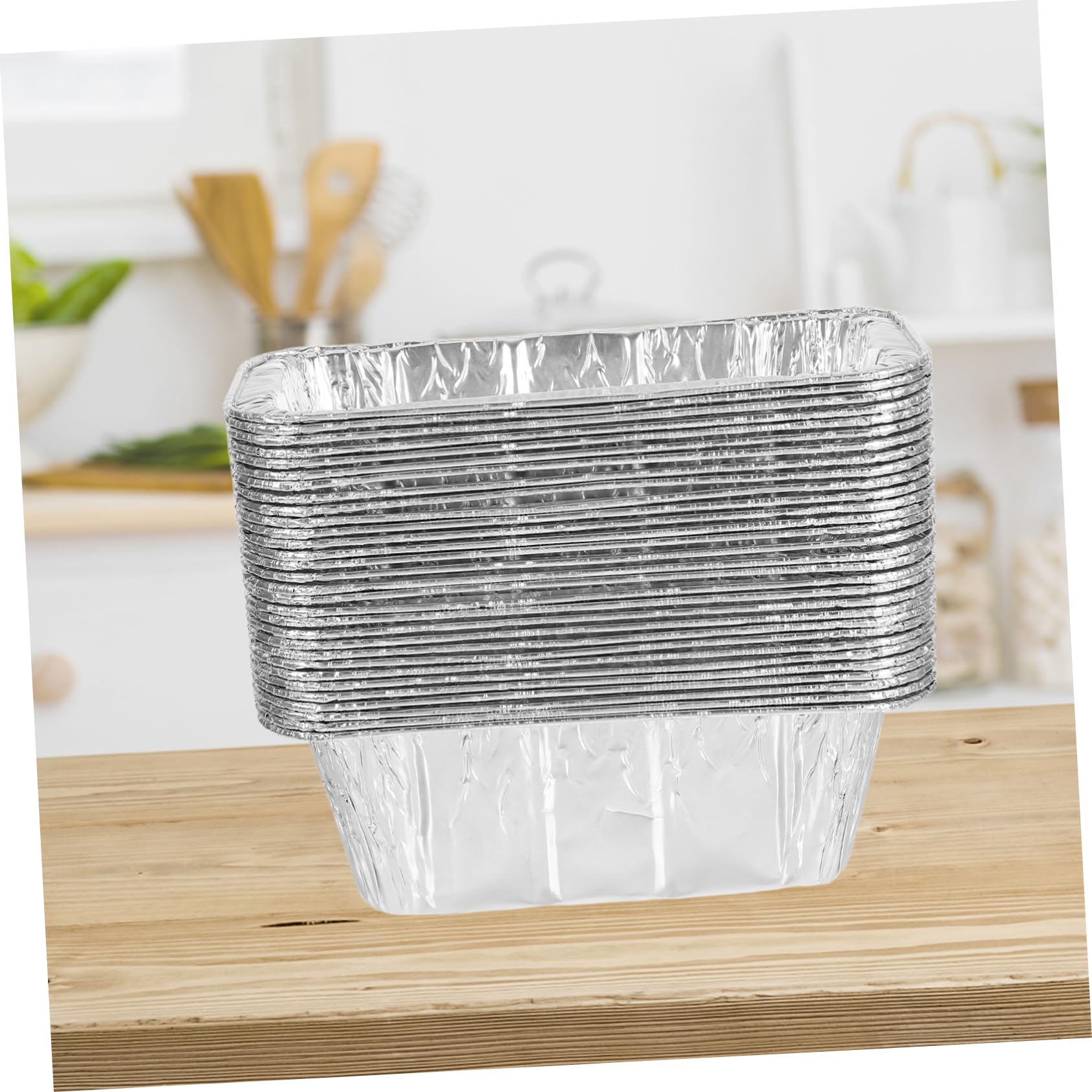 Hemoton 30 vaschette in alluminio per raccogligrasso compatibili con barbecue | Piastra per barbecue a gas, forno, congelatore, vaschetta antigoccia per raccogliere facilmente il grasso
