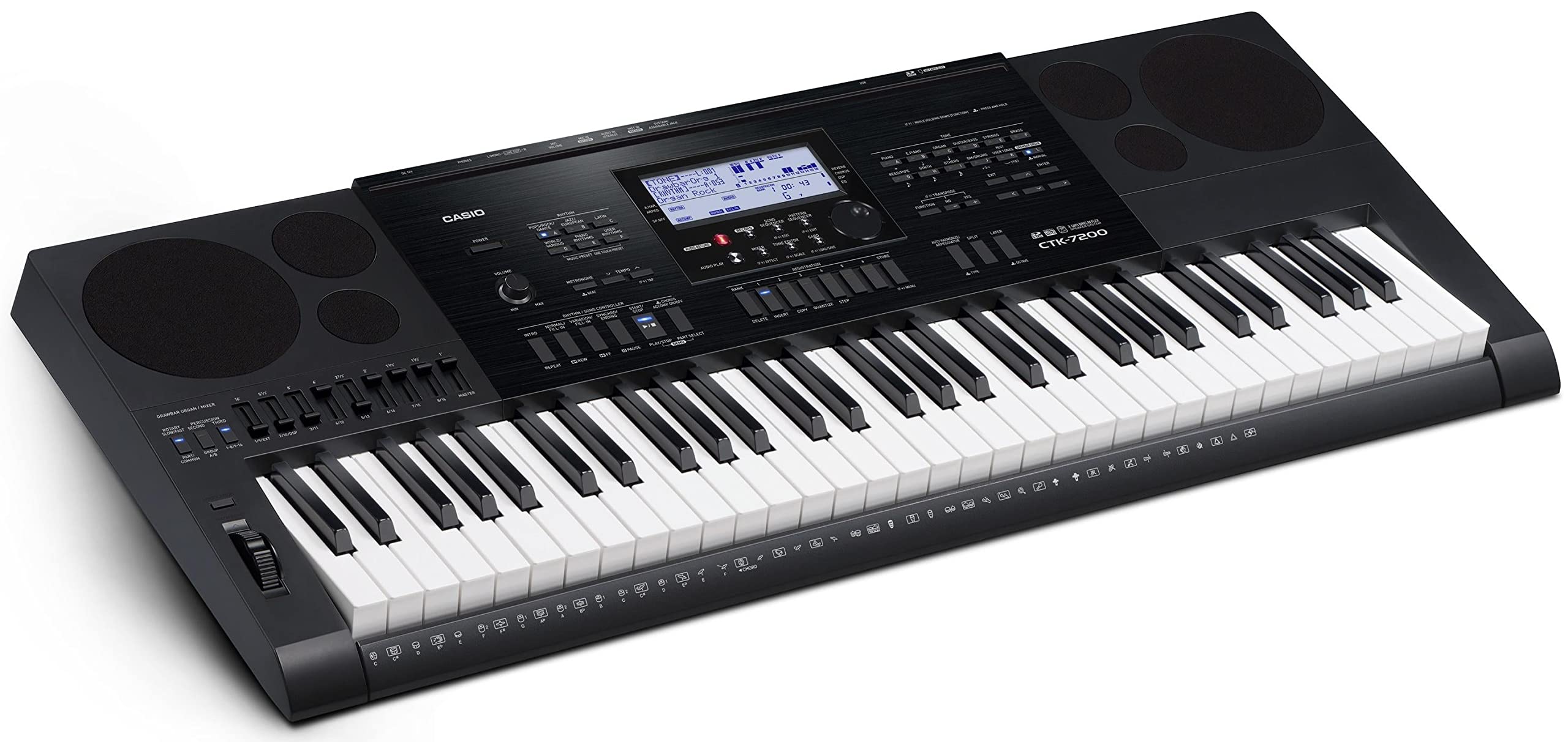 CASIO 電子キーボード 61標準鍵 ハイグレード CTK-7200 Open Box Casio 