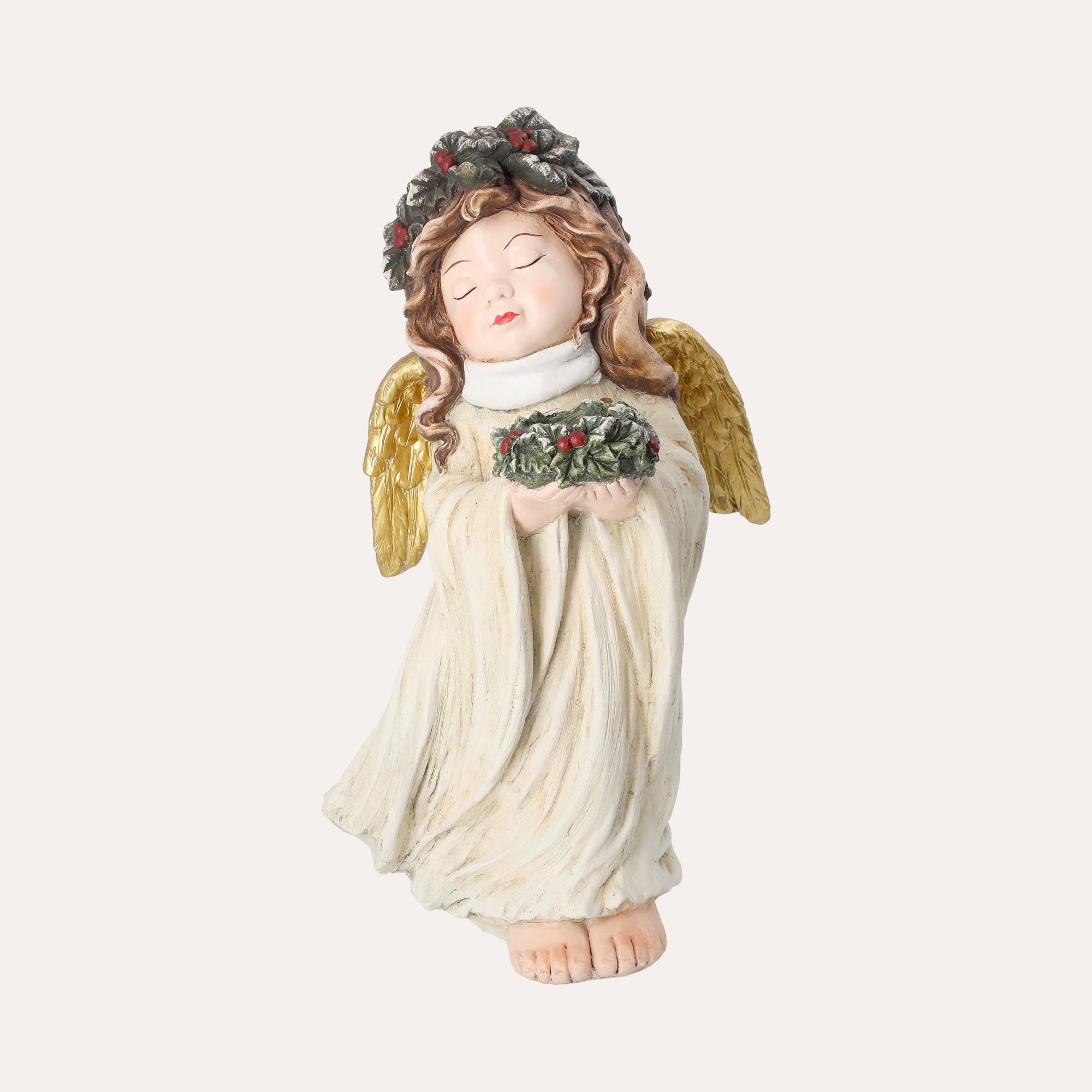 Ange bougeoir idée cadeau élégante pour décoration de Noël