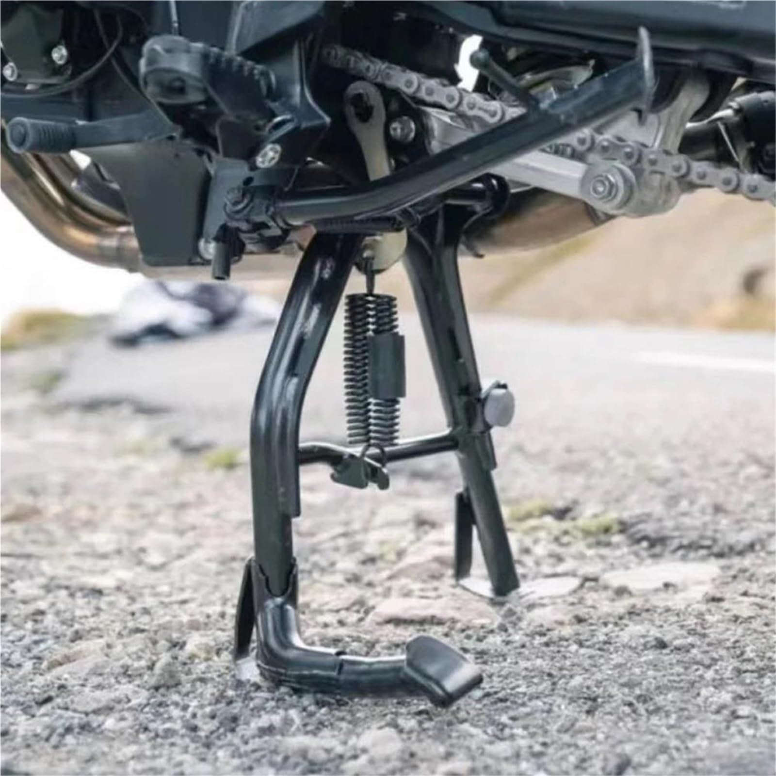 Motorräder Für Ständer Motorrad Mitte Mitte Kickstand Kick Stand Unterstützung Halterung Für XL750 Transalp 2023 2024