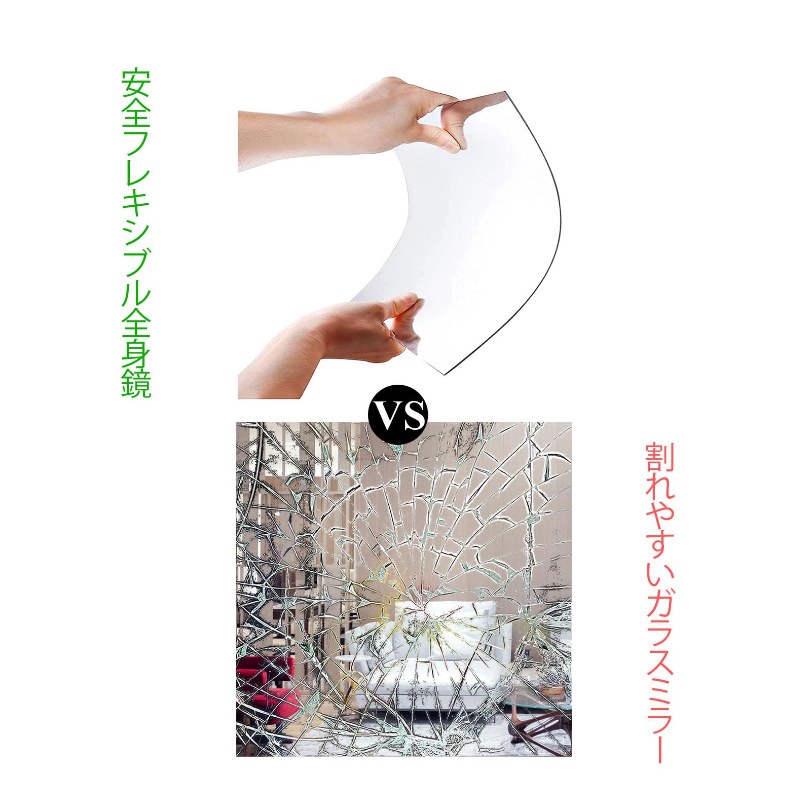 貼り付けミラー用フレーム DAYTONA（バイク用品） デイトナ 29710 ハイビジミラー バイク用