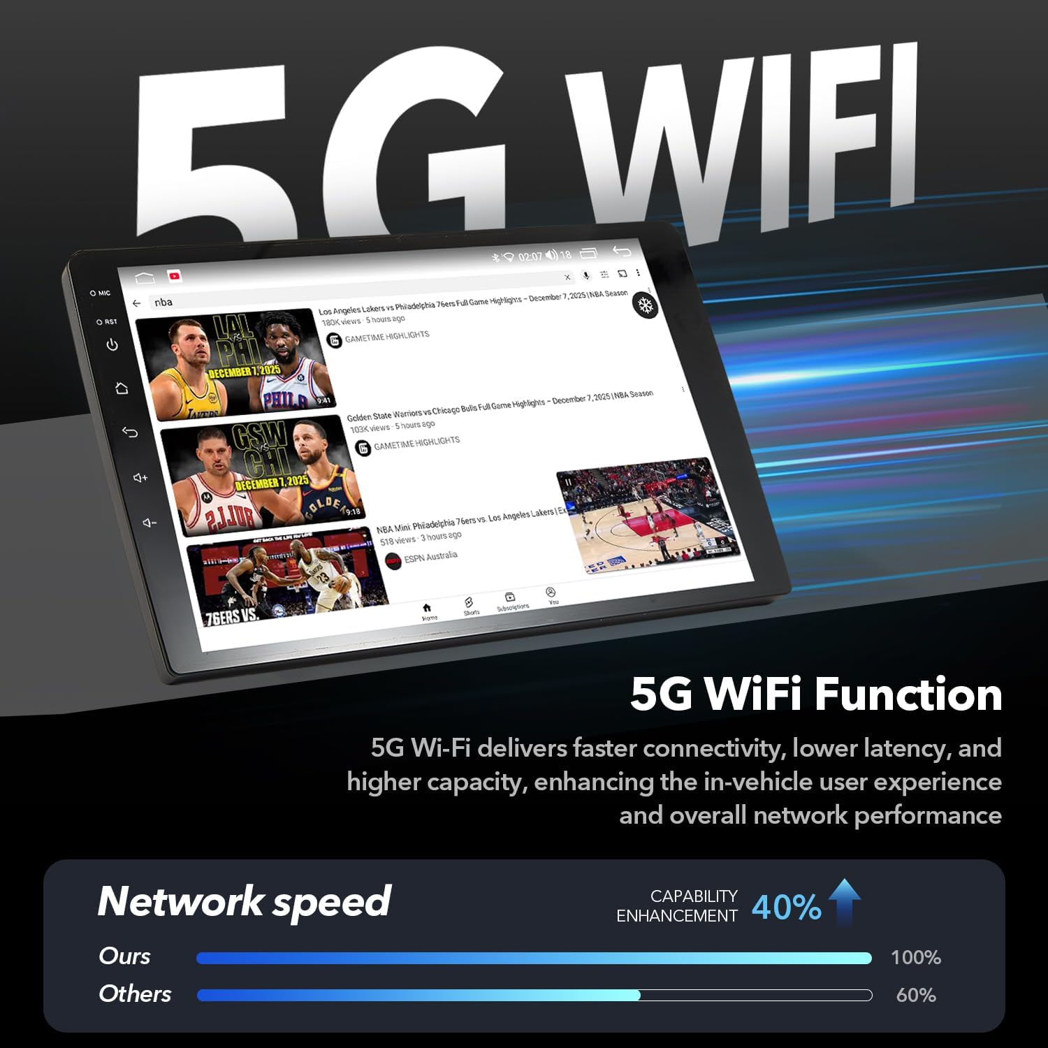 8 Core 4+64GB Car Radio Stereo Upgrade for Chevy Silverado 2007-2013 GMC Sierra Yukon, Plug and Play 10.2" Android 13 Head Unit with Wireless Carplay/Android Auto/1080P Rear View Camera