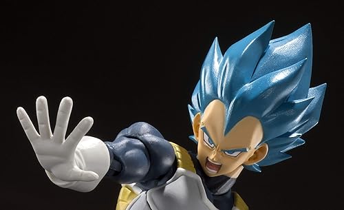 Miniatura 3 de TAMASHII NATIONS Bandai S.H. Figuarts Super Saiyan God Super Saiyan Vegeta Dragon Ball Super: Broly Figura de acción