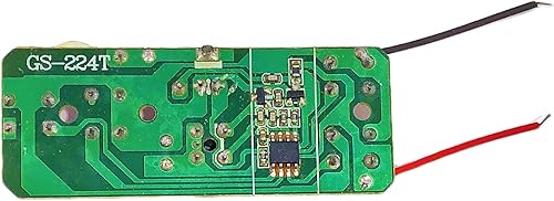 Miniatura 3 de Tablero de control remoto de cuatro vías de 40 mhz, transmisor y receptor RC, placa circular PCBA, juguete de coche, modelo de robot, accesorios