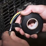 Duck Brand Heavy Duty Electrical Tape, 0.75 in x 66 Feet, Black, 1 Roll – view 3