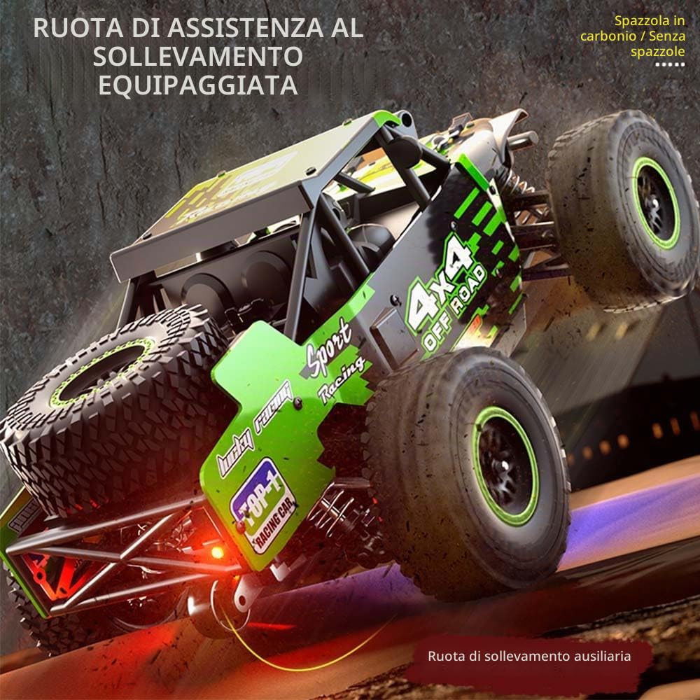 X-Verse SG202MAX Auto telecomandata 1:20 55KM/H RC Truggy 4WD All Terrain Offroad Truck Crawler per adulti e bambini, 3 batterie