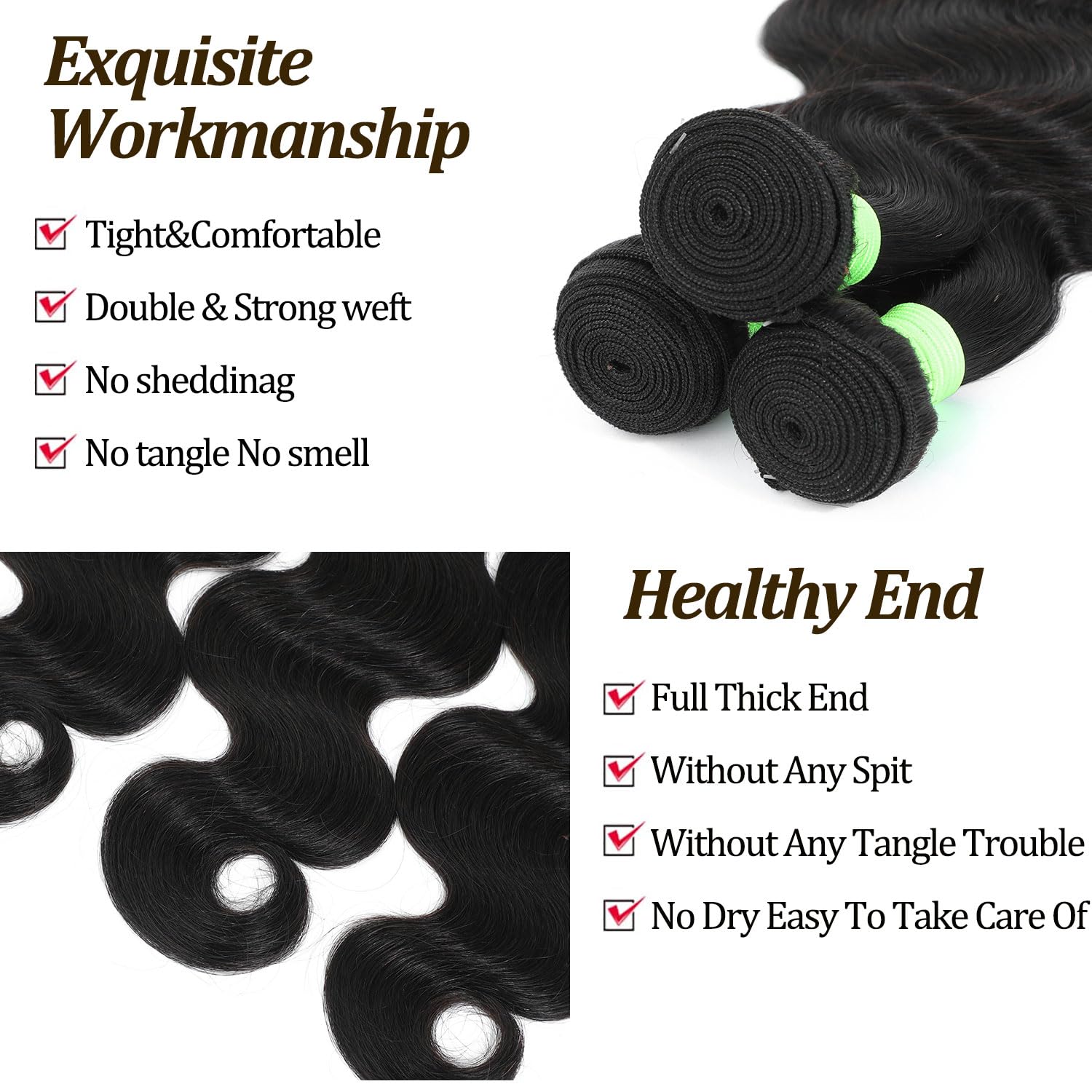 Human Hair Bundles with 4x4 Lace Closure Body Wave (14 16 18+12,Free Part) 12A Grade 100% Unprocessed Brazilian Virgin Hair 3 Bundles Deals Real Human Hair Extensions For Black Women Natural Black