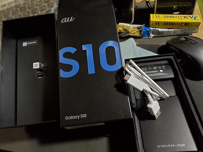箱付‼️ GalaxyS10 Galaxy au scv41 ブラック 付属品付き Amazon | Galaxy S10 SCV41 青 | 不明 | スマートフォン本体