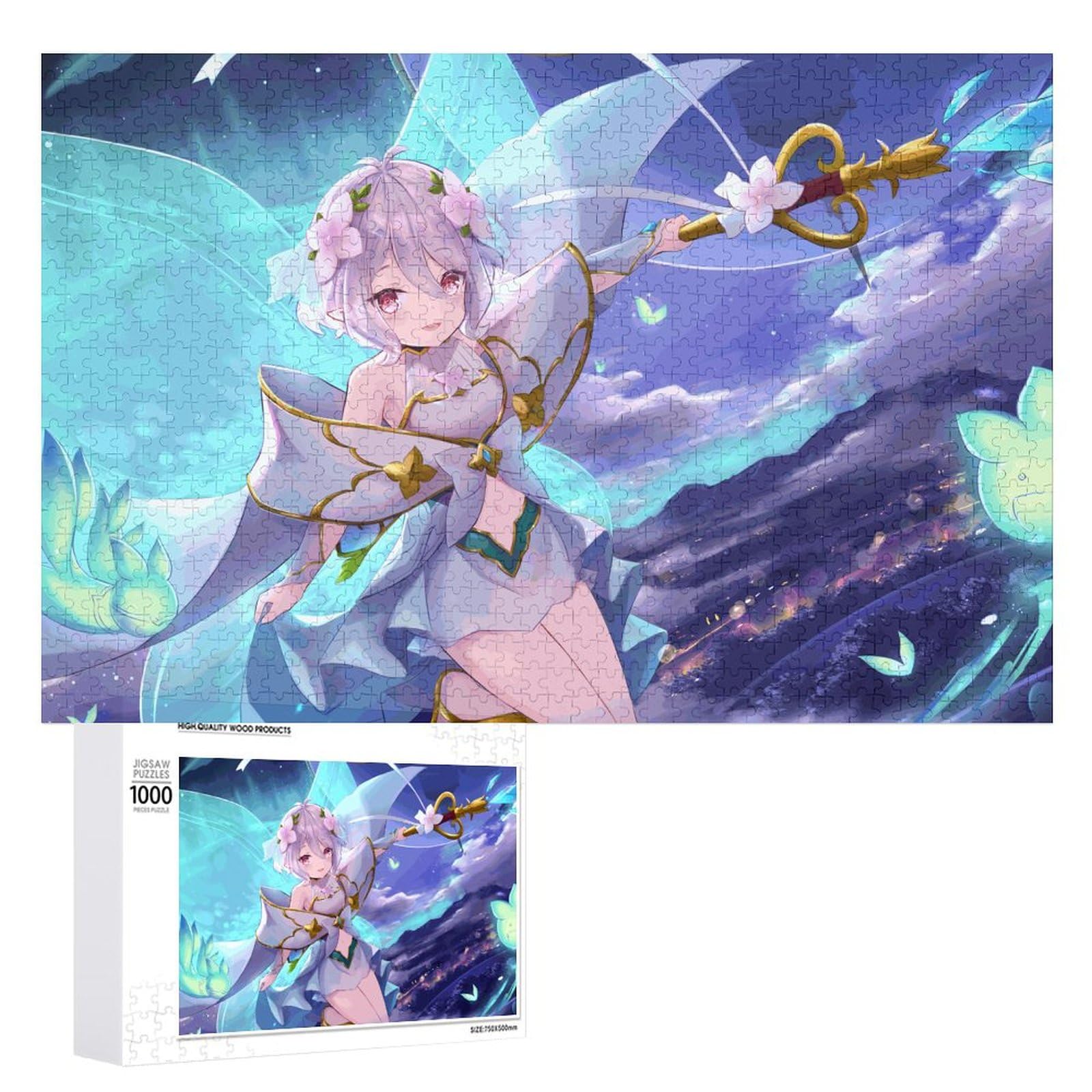 ジグソーパズル 大人用 可愛い アニメ柄 モンスター娘TD 獣神ヴィ 
