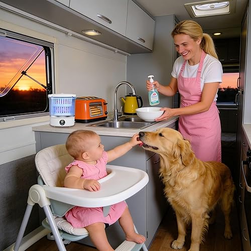 Miniatura 5 de Portable Washing Machine - 3L Rechargeable Waterproof Body, Non Slip Base, Mini Clothes Cleaner, Compact spins Function, Travel Ready Design