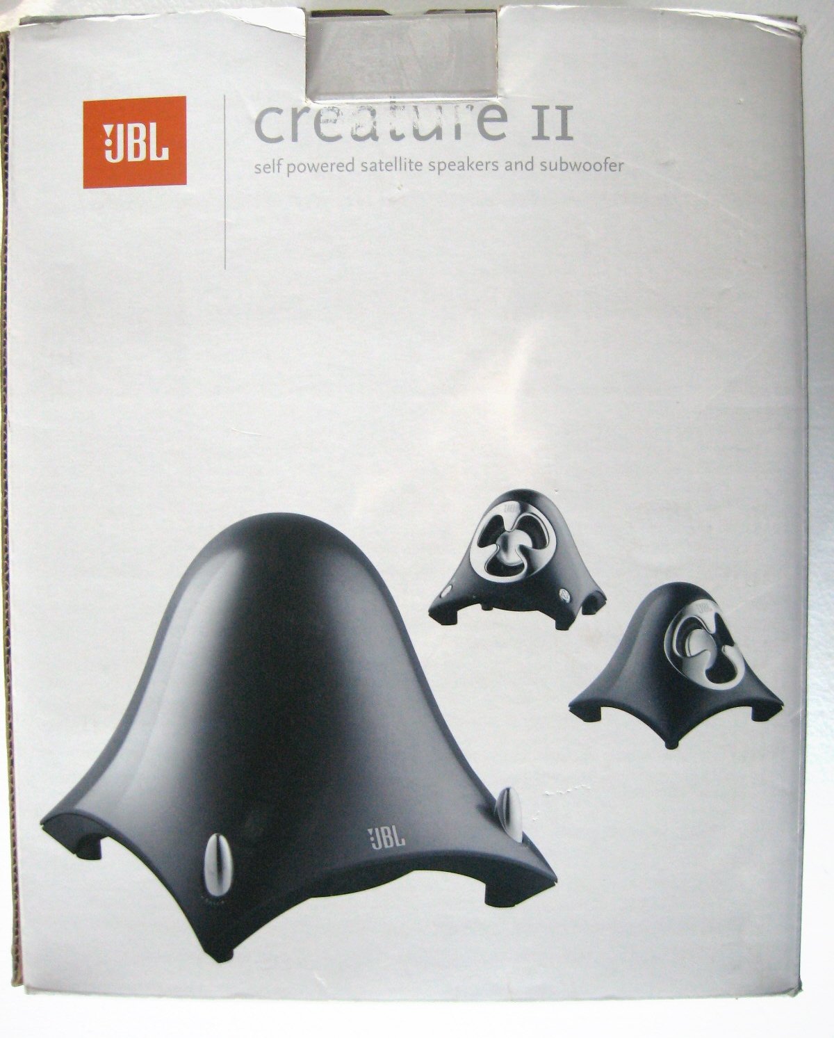 JBL Creature II Powered 3-Piece Multimedia Speaker System (Black