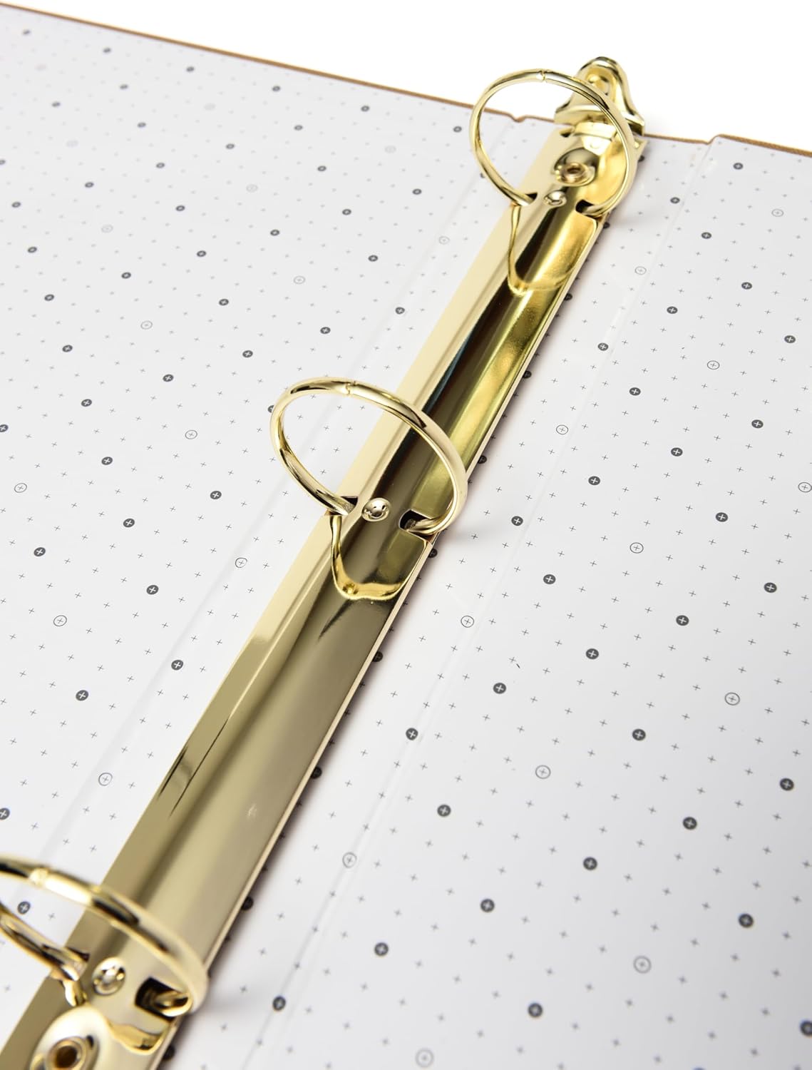 russell+hazel Medallion Bookcloth Signature 3 Ring Binder