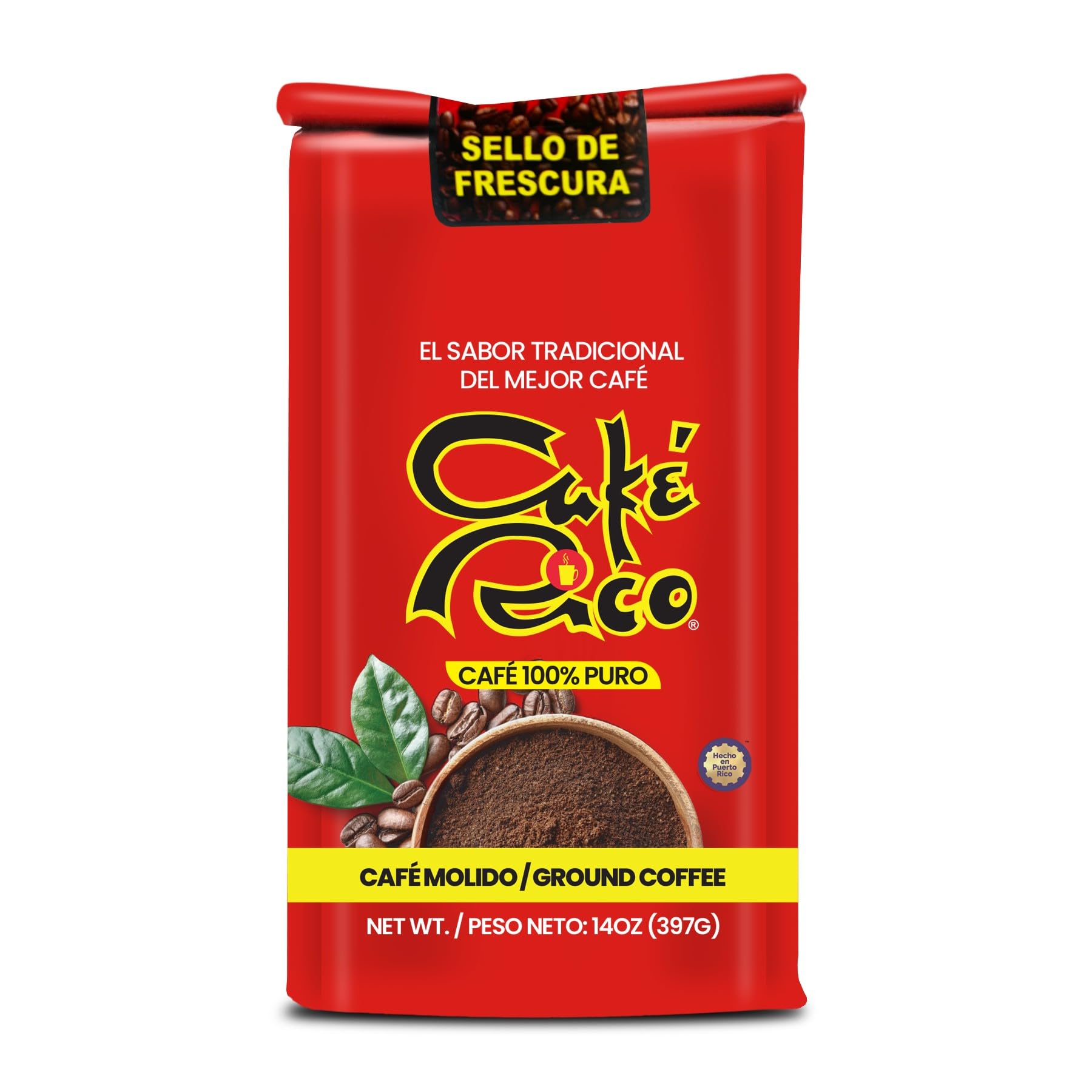 Amazon.com : Cafe Rico Coffee Medium-Dark Roast Ground Coffee in