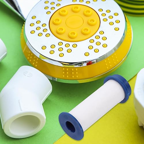 Miniatura 6 de 6 filtros de repuesto de cabezal de ducha de núcleo de algodón PP de alta presión para agua dura, cartuchos de filtración fáciles de reemplazar,