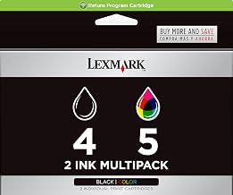 Lexmark #4 & #5 Black/Color Combo Pack