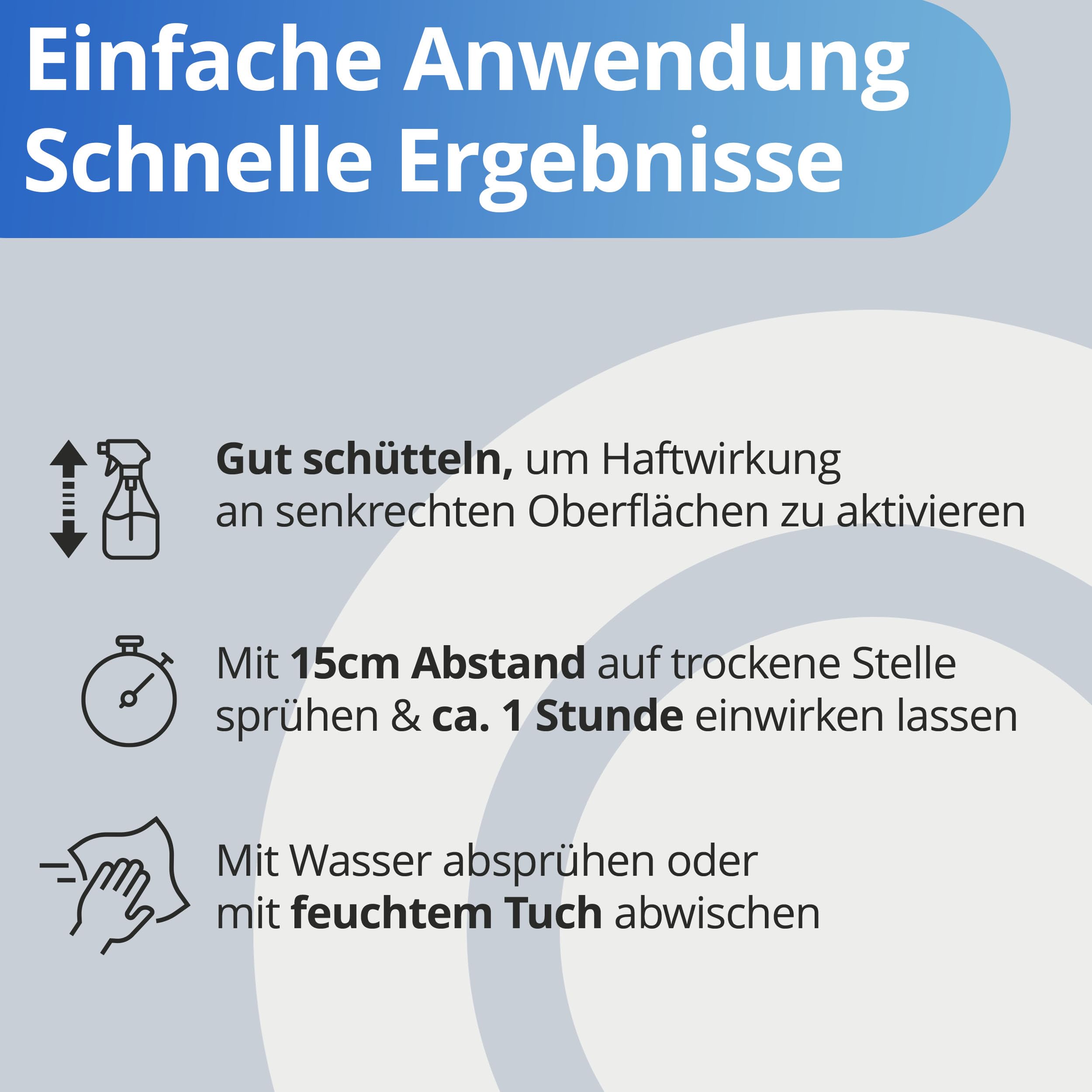 Nanoprotect Schimmelentferner | 3er Set | Extrastark durch Aktiv-Chlor | Professionelles Schimmelspray mit Hafteffekt | Anti Schimmel | Bad, Wand, Fugenreiniger