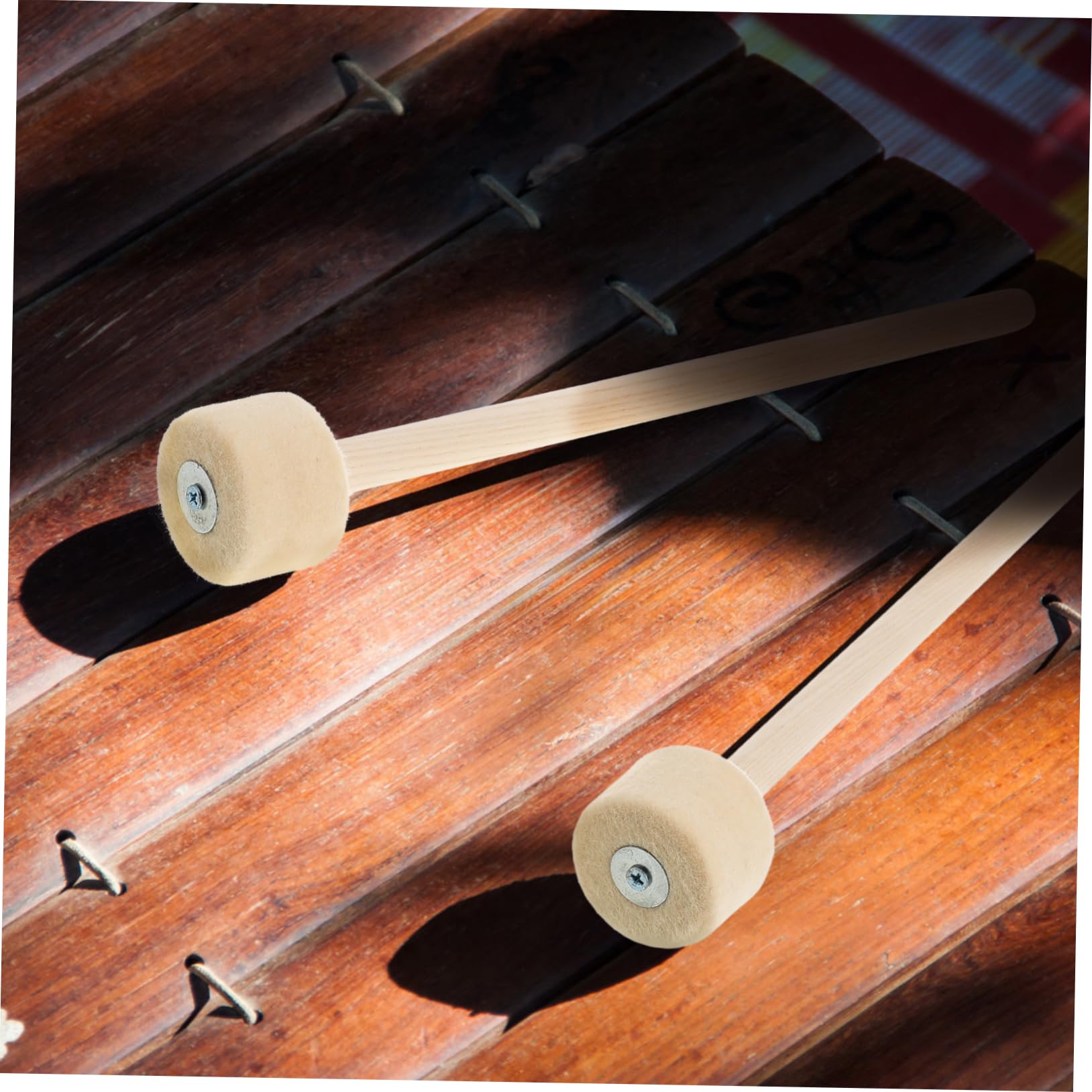 VICASKY 6 piezas de madera de percusión de precisión Mallets para bombo Timpani y más resistentes instrumentos de percusión para principiantes y profesionales
