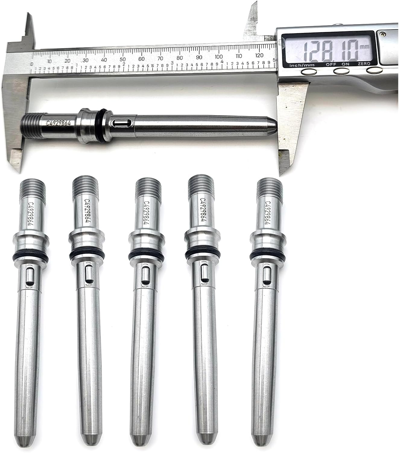 6PCS Injector Connector Tubes 4929864 C4929864 For Dodge Cummins 4.7L 5.7L 5.9L 6.7L Engine 2003-2012