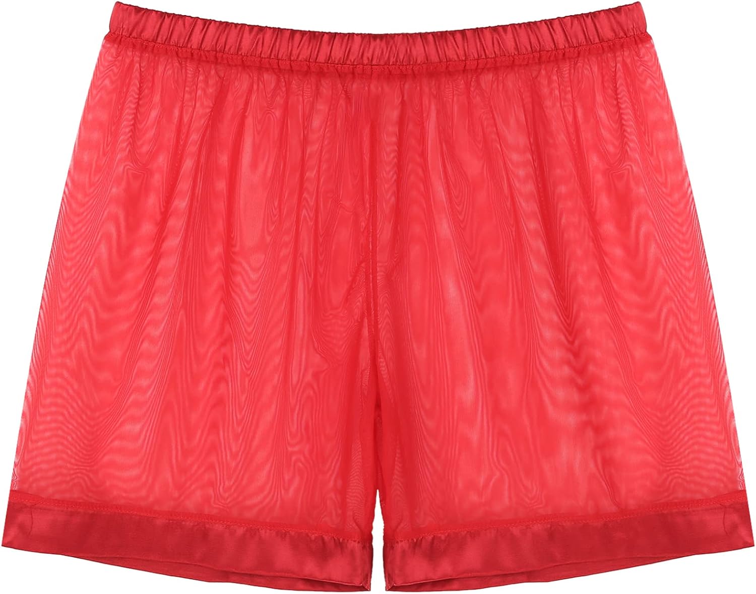 Freebily Men's Sheer Mesh See-Through Boxer Shorts Smooth Briefs Casual Underwear