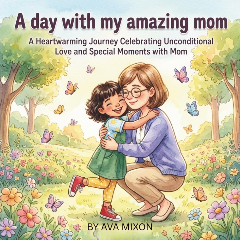 A Day with My Amazing Mom: Adventures and Learning in Our Colorful Neighborhood: A Heartwarming Children's Picture Book Celebrating Family, Love, and Everyday Magic