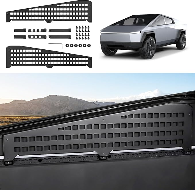 Klutchtech Truck Bed Molle Panel for Tesla Cybertruck 2024
