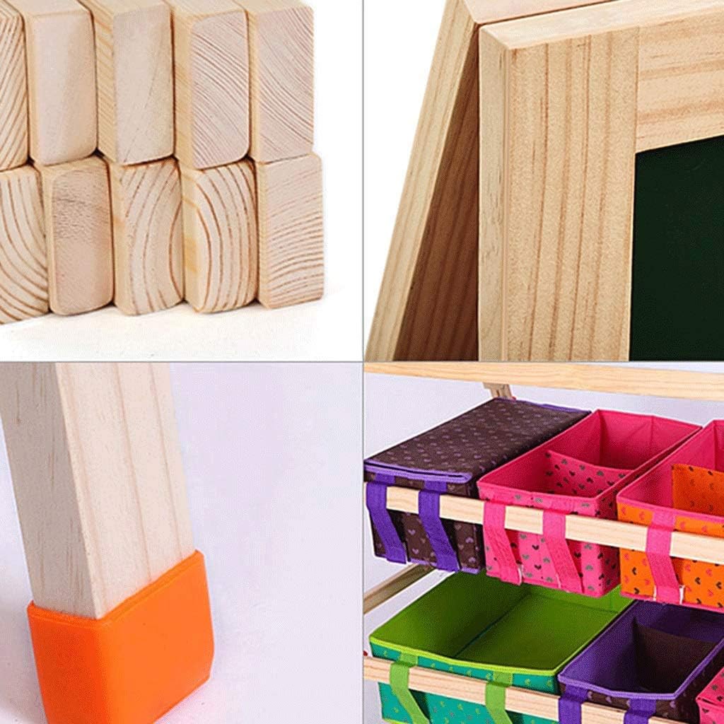 Sketchpad Wooden Easel Board,whiteboard Chalkboard Blackboard for Kid,Height Adjustable Drawing for Kids