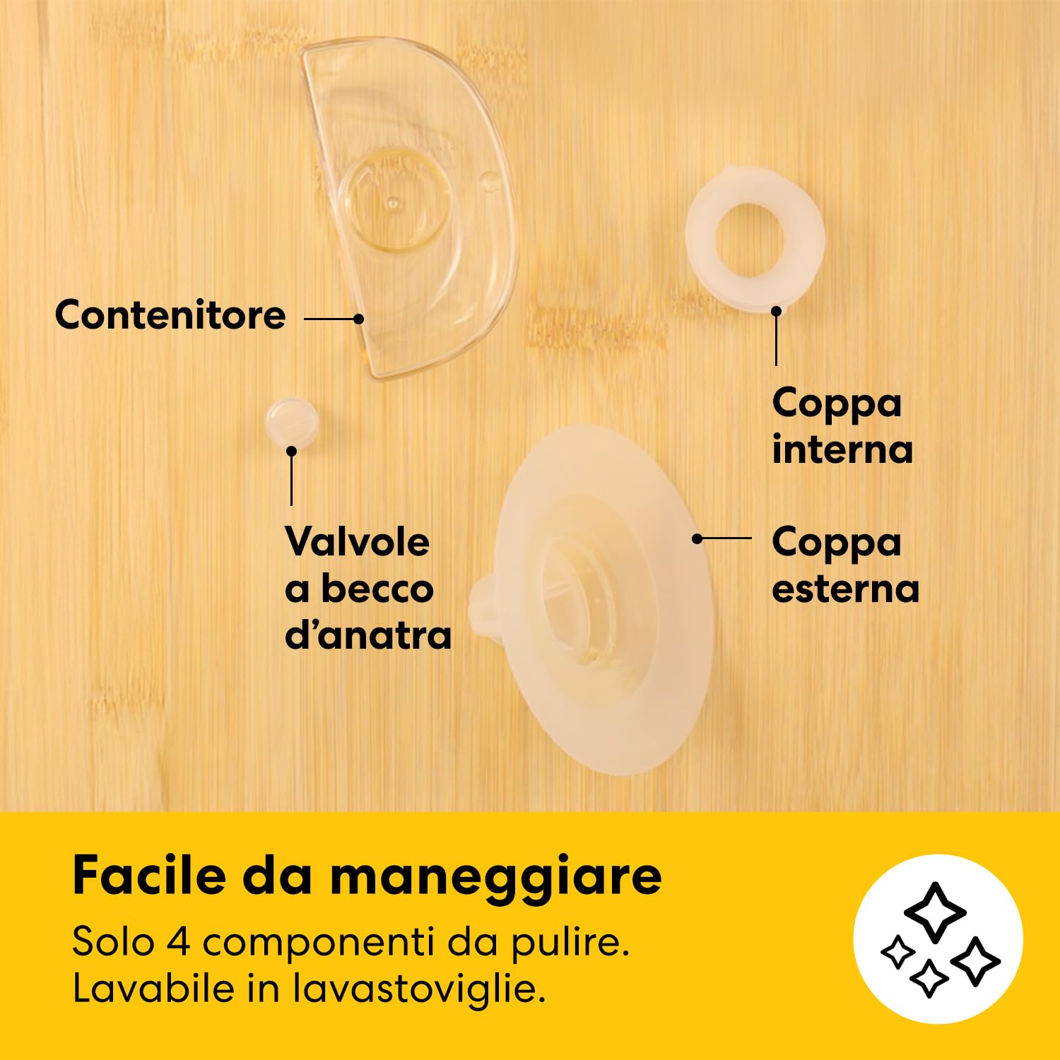 Medela Melody InBra Tiralatte indossabile singolo, mani libere – Fit ultra-morbido, Easy Pump&Store, All-in-one, Prestazioni potenti, 2 modalità & 9 livelli, coppe in silicone, porta USB-C