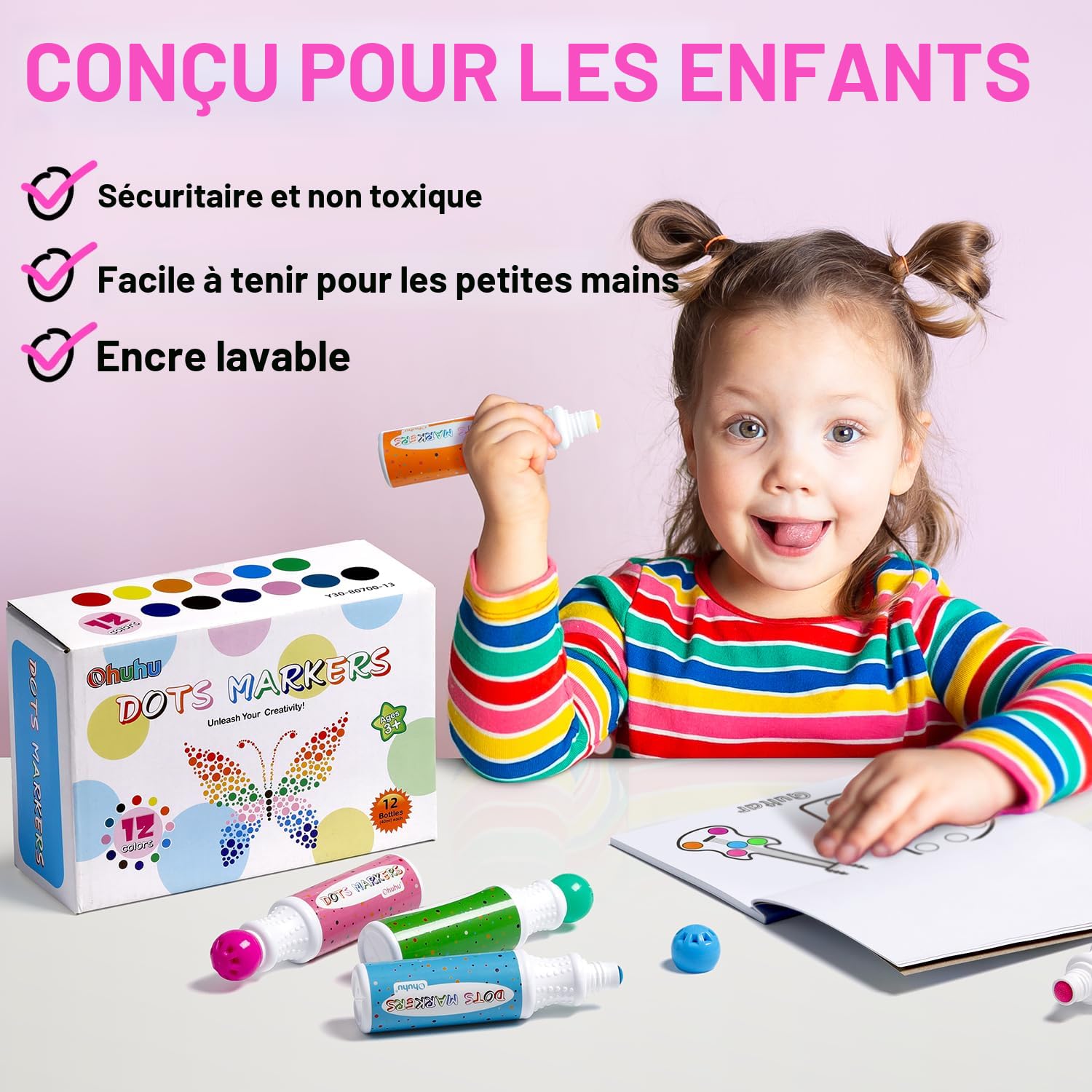 100 marqueurs de mailles en forme de courge de couleurs mélangées pour 100 marqueurs de mailles en forme de courge de couleurs mélangées pour