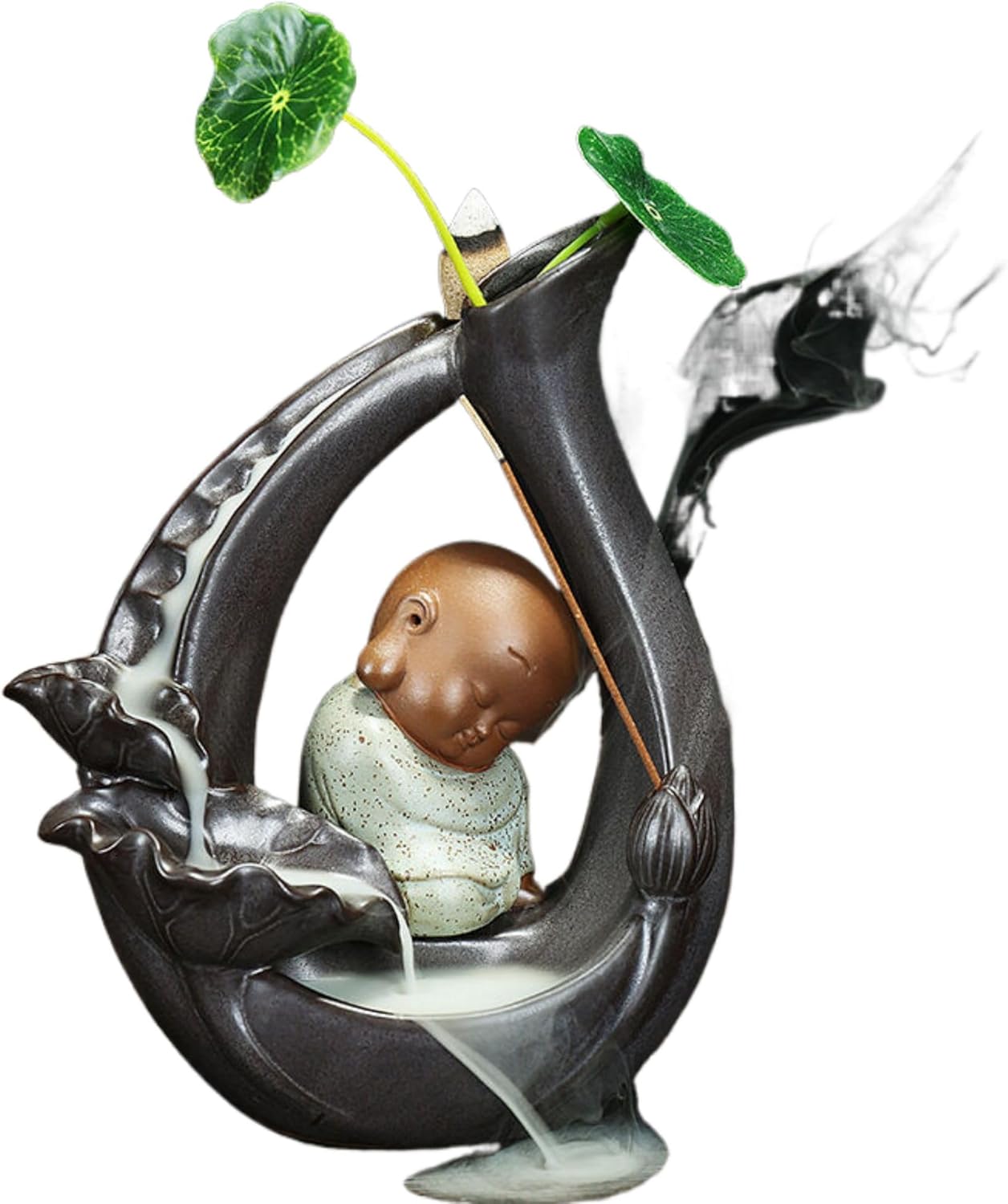 Ceramic Incense Holder 陶瓷 Ceramic Incense Holder 陶瓷倒流香炉 Incense Sticks Holder,家居创意摆件香炉 Incense Sticks Holder,创意礼品-12405